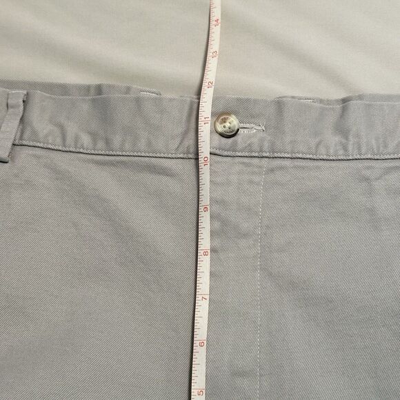 PETER MILLAR Pants Mens Size 40x36 Crown Pilot Flat Front Gray Golf Trouser - Picture 13 of 13